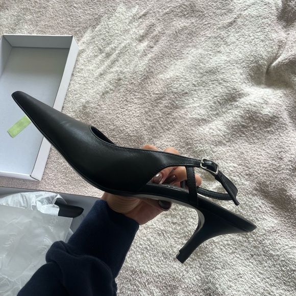 Intervalle black kitten heels - Picture 4 of 5